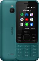   Nokia NOKIA 6300 DS TA-1294 4G CYAN, 2.4'', 1 Core, 512MB + 4MB (ROM/RAM), Micro SD, up to 32GB flash, 2 Sim, LTE + GSM/WCDMA, BT v4.0, GPS, GLONASS, Micro-USB, 1500mAh, 104,7g, 53x131,4x13,7