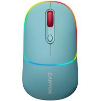   Canyon MW-22, 1600dpi, Bluetooth/Wireless, RGB, 650mAh,   (Dark Cyan) CNS-CMSW22DC