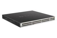  L2 PoE- D-Link DGS-1210-52MP/F4A PROJ, 48x1000Base-T, 4Combo 1000Base-T/SFP (48  PoE 802.3af/at, PoE- 370 )