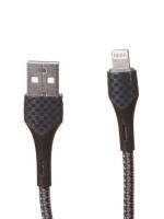 USB  Lightning LDNIO LD_B4515 LS522/ 2m/ 2.4A/ LED / : 112 / Gray