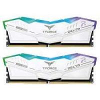   DDR5 TEAMGROUP T-Force Delta RGB 32GB (2x16GB) 6000MHz CL38 (38-38-38-78) 1.25V / FF4D532G6000HC38ADC01 / White