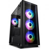  DeepCool MATREXX 50 ADD-RGB 4F Black (E-ATX, ATX, mATX, Mini-ITX, Midi-Tower,  ,  , , 2xUSB 2.0, USB 3.0, 2xAudio)