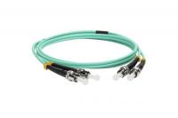 -  LANMASTER LAN-2ST-2ST/OM3-1.0, , ST/PC-ST/PC, OM3, LSZH, 1.0 