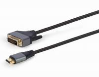  HDMI-DVI Cablexpert  CC-HDMI-DVI-4K-6 4K, 19M/19M, 1.8, single link,  (CC-HDMI-DVI-4K-6)