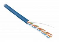    Hyperline UUTP4-C5E-S24-IN-LSZH-BL-305 (305 ) , . U/UTP,  5e, 4  (24 AWG),  (solid), LSZH, ()-HF, -20C  +75C, 