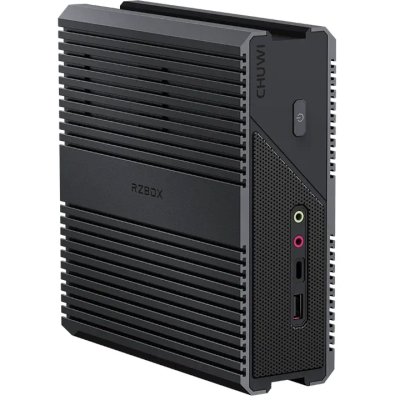  Chuwi RZBox Nettop Intel Core i5 13500H(2.6Ghz)/16384Mb/512PCISSDGb/Int:Intel Iris Xe Graphics/BT/WiFi/war 1y/1.35kg/Black/Win11Pro + Type-C1/USB3.02, USB2.03/HDMI1/Display Port1 (4K 60Hz)/Earphone Jack1/VGA1 (4K 60Hz)/ (CWI538I513P)