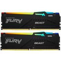  DDR5 2x32GB 5600MHz Kingston KF556C36BBEAK2-64 Fury Beast Black RTL PC5-44800 CL36 DIMM 288-pin 1.25 single rank Ret