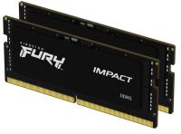     Kingston 64GB 5600MT/s  DDR5 CL40 SODIMM (Kit of 2) FURY Impact PnP