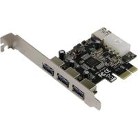  ExeGate EXE-367 (OEM) PCI-Ex1, USB3.0, 3 port-ext, 1 port-int (EX283720RUS)