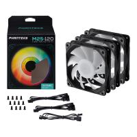   (3.) PHANTEKS M25 DRGB Black 120x120x25 (PWM, 20./, 500-2000 /, 35.7dBa) / PH-F120M25_DRGB_PWM_BK01_3P_RU