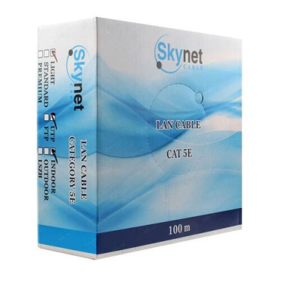   SkyNet CSS-UTP-2-CU UTP indoor 2x2x0,48, , FLUKE TEST, .5e, ., (305 ), box,  