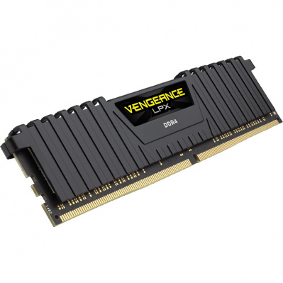   Corsair DDR4 16Gb 2400MHz pc-19200 Vengeance LPX Black (CMK16GX4M1A2400C14)