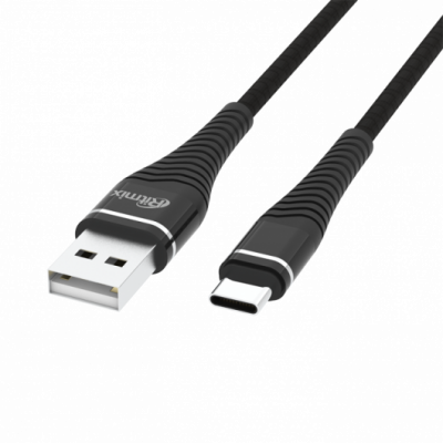  USB-USB-C     , RITMIX RCC-434 Black Spring,   -   , 1,  