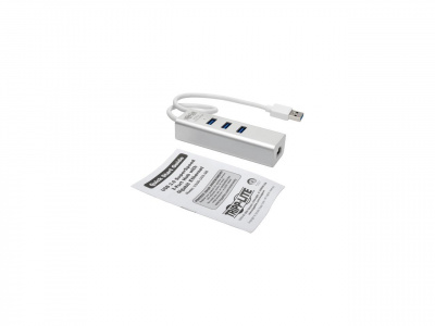 USB- Tripp Lite U336-U03-GB Silver (3xUSB3.0 + RJ45)