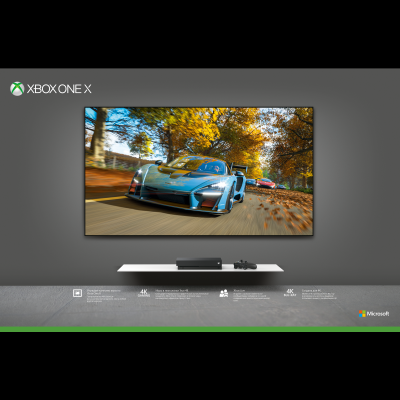   Microsoft Xbox One X 1TB + Forza Horizon 4 + Forza Motorsport 7