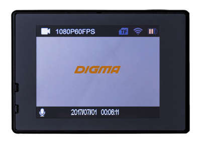 - Digma DiCam 400 4K, WiFi, 
