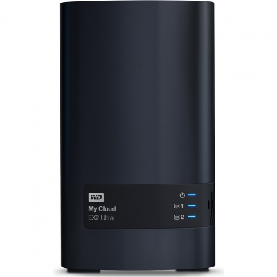   Western Digital My Cloud EX2 Ultra 3.5" NO HDD USB 3.0 WDBSHB0000NCH-EEUE