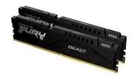 ������ DDR5 2x32Gb 5600MHz Kingston KF556C40BBK2-64 Fury Beast RTL PC5-44800 CL40 DIMM 288-pin 1.25� dual rank