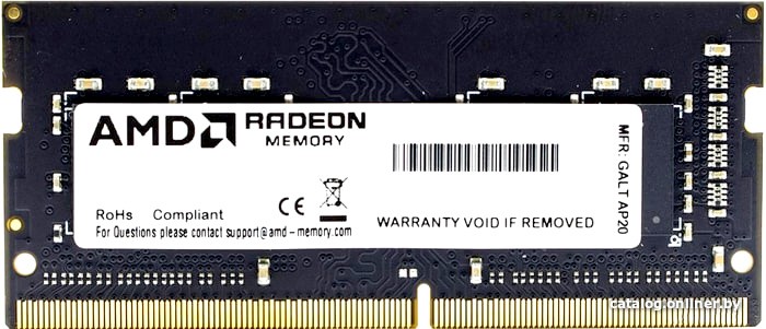   16Gb DDR4 3000MHz AMD SO-DIMM (R9416G3000S2S-UO) OEM