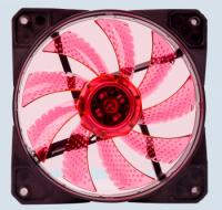Вентилятор Digma DFAN-LED-RED 120x120x25mm 3-pin 4-pin (Molex)23dB 115gr LED Ret