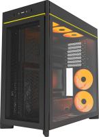 ������ Montech HS01 PRO ������ ��� �� ATX 5x120mm 2xUSB3.0 1xUSB3.1 audio