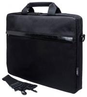 PC PET PCP-1002BK 15.6" Polyester HQ Classic Toplader Front compartment PU Cap 