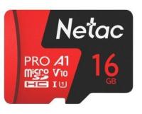   Netac MicroSD card P500 Extreme Pro 16GB, retail version w/SD adapter