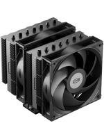 ����� ��� ���������� PCCooler RT720 BK (270W, 4-pin PWM, 153mm, Al/Cu, 7x6mm, 2x120mm, 73.32CFM, 34.9dBA, 2200RPM, S: 1851/1700/1200/115X, AM5/AM4, black)