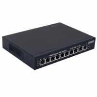 PoE ���������� Osnovo SW-21000(120W) 8 x FE � ���������� PoE (IEEE 802.3af/at), 2 x FE, �� 30W �� ����, �������� �� 120W
