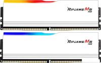   DDR5 G.SKILL RIPJAWS M5 RGB 64GB (2x32GB) 5600MHz CL30 (30-36-36-89) 1.25V / F5-5600J3036D32GX2-RM5RW / White