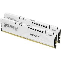 ������ ����������� 32Gb DDR5 5600MHz Kingston Fury Beast White (KF556C36BWEK2-32) (2x16Gb KIT)