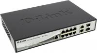  D-Link Gigabit Smart III Switch with 8 10/100/1000Base-T PoE ports DGS-1210-10/ME/B1A