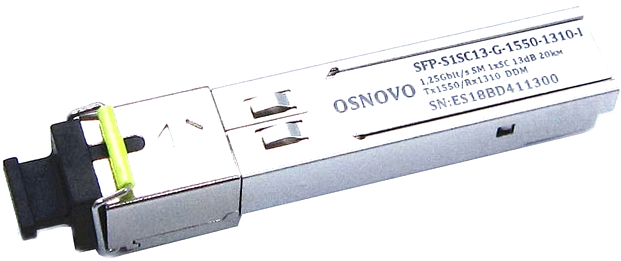 ��������� Osnovo SFP-S1SC13-G-1550-1310-I