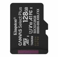   microSDXC 128GB Kingston SDCS3/128GBSP Canvas Select Plus w/o adapter
