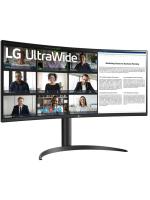 ������� LG 34WR55QK-B 34" {VA Curved 1500R 3440x1440 100Hz 5ms 300cd 3000:1 2xHDMI2.0 DisplayPort1.4 USB-C(65W PD) VESA}