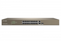 ����������� ���������� TENDA (IP-COM) F1218P-16-250W  � 16-�������� PoE