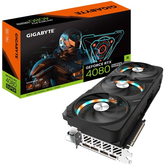  GIGABYTE GeForce RTX 4080 SUPER GAMING OC 16G (GV-N408SGAMING OC-16GD)