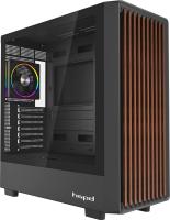 ������ HSPD F760-TGBK-ARGB, Midi-Tower, ��� ��, Black