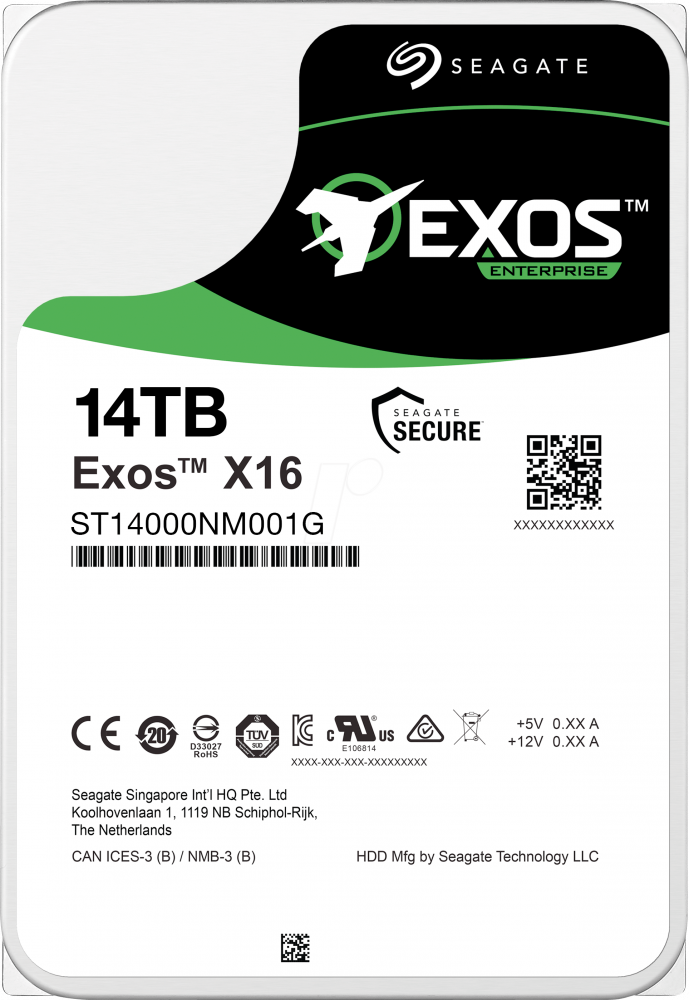������� ���� 14Tb SATA-III Seagate Exos X16 (ST14000NM001G)