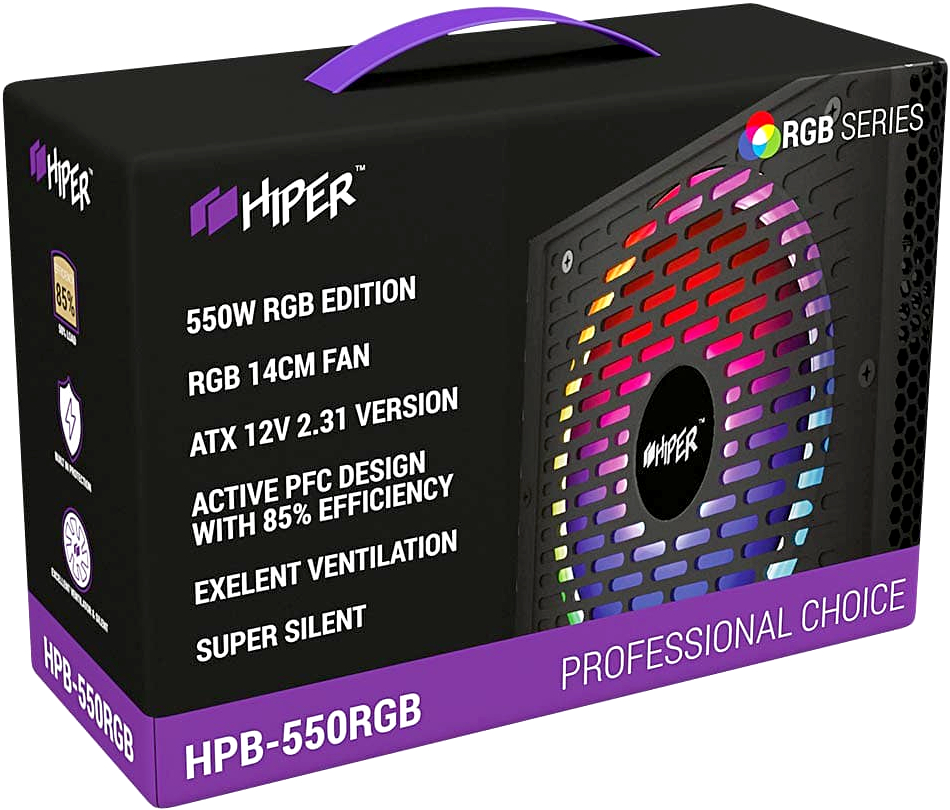   550W Hiper HPB-550RGB