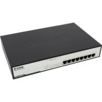 ���������� D-Link Gigabit PoE Switch DGS-1008MP/B1A 8 x RJ45