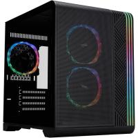 ������ 1STPLAYER VT5 ARGB Black / mATX / 3x120mm ARGB fans / VT5-BK-3FS7