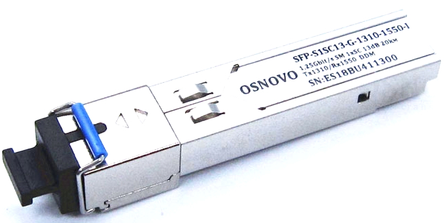 ��������� Osnovo SFP-S1SC13-G-1310-1550-I