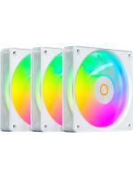 �������� ������������ (3 ��) Ocypus Gamma F12 Elite WH ARGB REVERSE BLADE 3 IN 1, 120x120x25mm, 4-PIN PWM, 600-1800 RPM, 26 DBA MAX, HYDRO BEARING