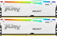 ������ DDR5 2x32GB 6000MHz Kingston KF560C36BWEAK2-64 Fury Beast White Expo RTL PC5-48000 CL36 DIMM 288-pin 1.35� dual rank Ret