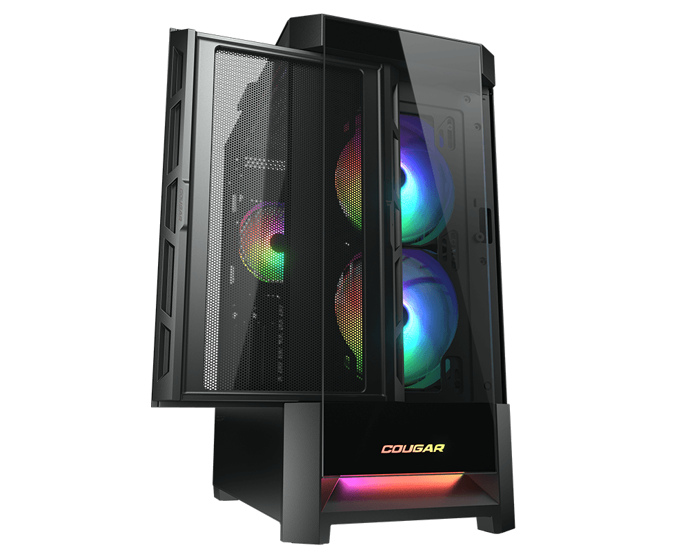 Cougar duoface rgb white. Корпус cougar Duoface. Cougar Duoface RGB. Cougar mx670 RGB. Корпус cougar Airface RGB Black черный.