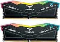   DDR5 TEAMGROUP T-Force Delta RGB 32GB (2x16GB) 6200MHz CL38 (38-38-38-78) 1.25V / FF3D532G6200HC38ADC01 / Black