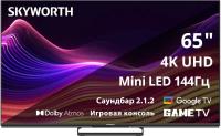 ��������� LED Skyworth 65" 65X87G 4K Ultra HD 60Hz WiFi Smart TV Google TV ������/����������� 