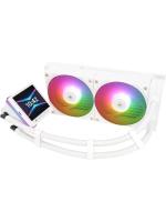 ��� Thermalright Grand Vision 240 (240mm, LED, White, ARGB/ Fans: 2x120mm, 80.45CFM, 29.4dBA, 2150RPM/ Pump height 72.5mm, 6400RPM, Rad thickness 27mm/ S: 1700, 1200, 1851, 115X, 2011, 2066, AM5, AM4)