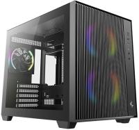 ������ mATX DeepCool CG330 Mesh 3F, Mini-Tower, ��� ��, ������ (R-CG330MESH-BKANM3-G)